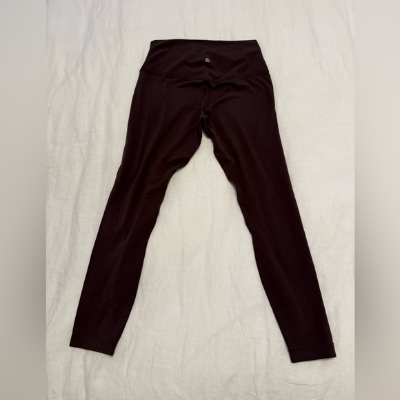Lululemon Purple Align Tights - Picture 1 of 4